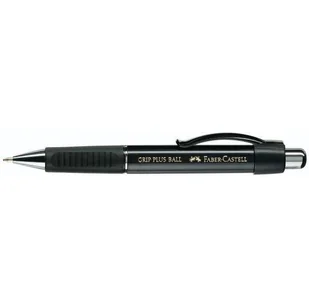 Faber Castell Długopis Grip plus 1407 czarny - Długopisy - miniaturka - grafika 1
