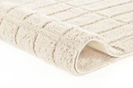Dywaniki łazienkowe - Kleine Wolke Tiles Ekologiczny Dywan kąpielowy naturalny beż 60x 60 cm ECO CARE - miniaturka - grafika 1