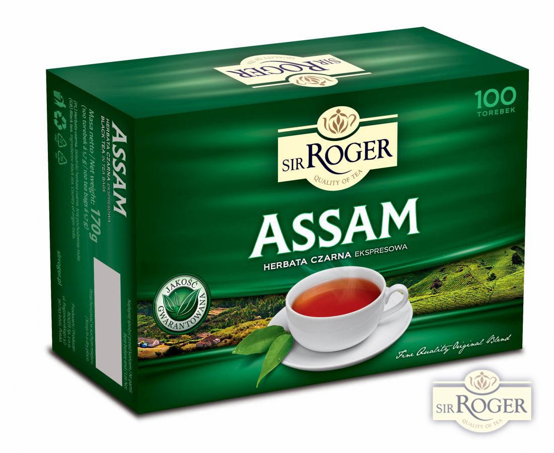 HERBATA SIR ROGER EXPRESOWA ASSAM 80TB