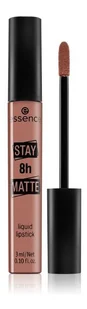 Essence Stay 8h MATTE Liquid Lipstick Matowa pomadka w płynie 02 Duck face 3ml - Szminki - miniaturka - grafika 1