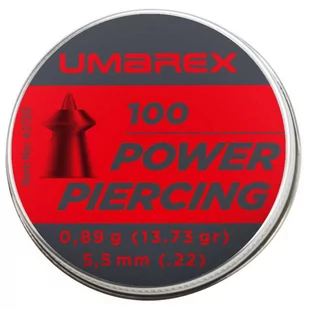 Umarex - Śrut do wiatrówek Power Piercing - 5,5 mm - 100 szt - 4.1720 - Amunicja do wiatrówek - miniaturka - grafika 1
