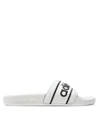 Klapki i japonki damskie - adidas Klapki Adilette ID5799 Biały - miniaturka - grafika 1
