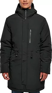 Urban Classics Męska kurtka Light Parka, czarny, XL - Kurtki męskie - miniaturka - grafika 1