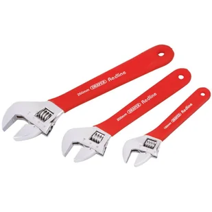 DRAPER Tools Redline Zestaw 3 kluczy nastawnych 67634 Tools - Pozostałe narzędzia ogrodowe - miniaturka - grafika 2
