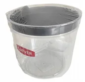 Pojemniki kuchenne - Curver Pojemnik kuchenny na żywność OKRĄGŁY Z ŁYŻECZKĄ 1 l - miniaturka - grafika 1