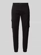 Spodnie męskie - Spodnie cargo z elastycznym zakończeniem nogawek model ‘CANS STAGE’ - miniaturka - grafika 1