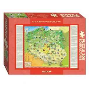 Puzzle 200 Polska Młodego Odkrywcy - Puzzle - miniaturka - grafika 1