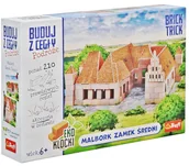 Klocki - Buduj z Cegły Podróże Malbork Zamek Średni Brick Trick 210 el, - miniaturka - grafika 1