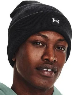 Under Armour Czapka zimowa Under Armour Halftime Cuff czarna - Czapki damskie - miniaturka - grafika 1