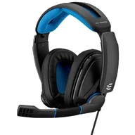 Słuchawki - Sennheiser Epos GSP 300 czarno-niebieskie - miniaturka - grafika 1