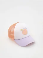 Czapki dla dzieci - Reserved - Czapka z daszkiem - biały - miniaturka - grafika 1