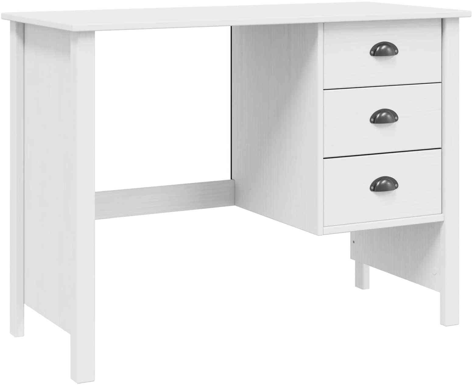 VidaXL Biurko Białe 100 cm x 45 cm