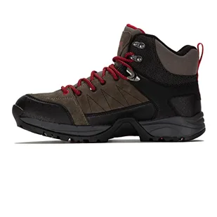 Hi-Tec Męskie buty turystyczne O010241-053-HI-TEC V-LITE Orion MID WP szare/czarne/czerwone 10, DK szare/czarne/czerwone, 10 UK - Buty trekkingowe męskie - miniaturka - grafika 1