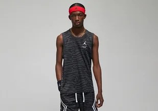 Nike Air Jordan Dri-Fit Sports Breakfast Club Mesh Printed Jersey Black - Koszulki męskie - miniaturka - grafika 1