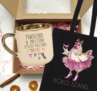 Kubki - Zestaw prezentowy dla koleżanki odchodzącej z pracy , kubek dla koleżanki odchodzącej z pracy OD KOLEŻANEK - miniaturka - grafika 1