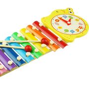 Instrumenty muzyczne dla dzieci - Cymbałki drewniane ślimak zabawka dla dzieci zegar - miniaturka - grafika 1