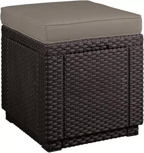 KETER Pufa ogrodowa KETER Cube 209435 Brązowy - Skrzynie ogrodowe - miniaturka - grafika 3
