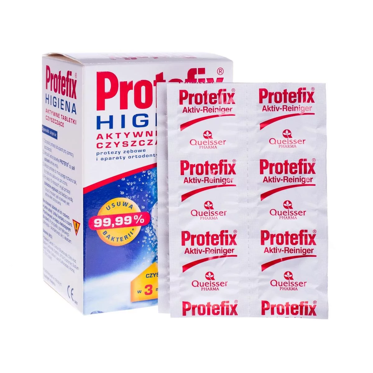 Queisser Pharma Protefix tabletki czyszczące x 66 szt