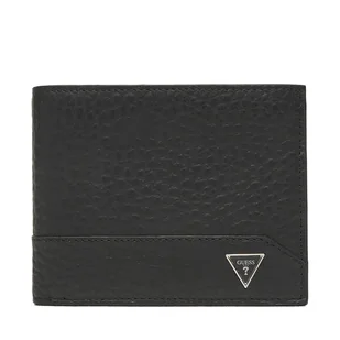 Duży Portfel Męski Guess SMBAGR LEA24 Czarny - Portfele - miniaturka - grafika 1