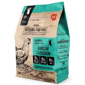 Sucha karma dla kotów - Wiejska Zagroda Kurczak z Łososiem 400g sucha karma dla kociąt - miniaturka - grafika 1