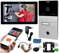 Wideodomofony - Wideodomofon 2 przewodowy 5TECH TWIN monitor 7" VIRGO ONE(B)/82253 Odcisk palca - miniaturka - grafika 1