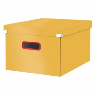 Pudło LEITZ CLICKSTORE COSY uniwersalne średnie żółte /53480019/ - Pudła i pojemniki do przechowywania - miniaturka - grafika 1