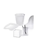 Kosze biurowe - DURABLE TREND 16 l, przezroczysty - miniaturka - grafika 1