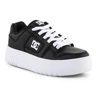 Buty sportowe damskie - Buty DC Shoes Manteca 4 Platform W ADJS100156-BKW czarne - grafika 1