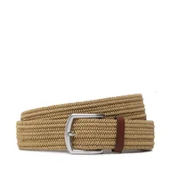 Paski - Ralph Lauren Pasek Męski POLO 35Mm Braid Stretch 405666041004 Brown - miniaturka - grafika 1