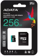 Karty pamięci - ADATA Premier Pro 256GB (AUSDX256GUI3V30SA2-RA1) - miniaturka - grafika 1