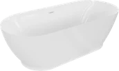 Wanny - Mexen Roxy wanna wolnostojąca 180 x 85 cm, biała, przelew biały - 51201808500-20 - miniaturka - grafika 1