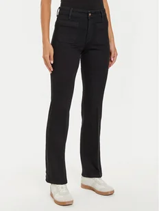 Wrangler Jeansy 112127840 Czarny Flare Fit - Spodnie damskie - miniaturka - grafika 1