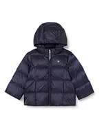 Kurtki i płaszcze dla dziewczynek - GANT Dziewczęca D1. Puffer Jacket, Evening Blue, 122/128 - miniaturka - grafika 1