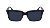 Okulary przeciwsłoneczne - Calvin Klein CKJ23659S Okulary przeciwsłoneczne, czarny matowy, jeden rozmiar, matowy czarny, rozmiar uniwersalny - miniaturka - grafika 1