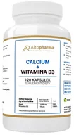 Witaminy i minerały - AltoPharma, Calcium 1000mg + Vitamina D3 2000iu, 120 Kaps. - miniaturka - grafika 1