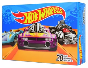 Hot Wheels, autka w zestawie, 20 sztuk - Samochody i pojazdy dla dzieci - miniaturka - grafika 1