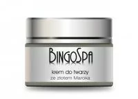 BingoSpa Krem SPA do Twarzy ze Złotem z Maroka 135g BIN-504 - Kremy do twarzy - miniaturka - grafika 1