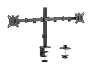 Equip 650157 uchwyt / stojak do monitorów 81,3 cm (32") Czarny Biurko - Uchwyty do monitorów - miniaturka - grafika 1