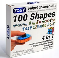 Zabawki zręcznościowe - Magnetyczny fidget spinner mini - miniaturka - grafika 1