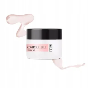 Żel Mistero Milano Simple Shape Soft Beige 15g - Żele do paznokci - miniaturka - grafika 1