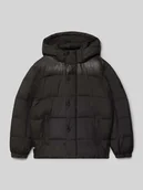 Kurtki i płaszcze dla chłopców - Kurtka pikowana o kroju regular fit z odpinanym kapturem - miniaturka - grafika 1
