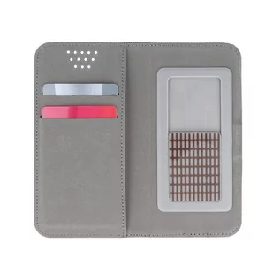 GreenGo Pokrowiec Smart Universal Magnet 4,7-5,3" 75x150 czerwony GSM023419 - Etui i futerały do telefonów - miniaturka - grafika 1