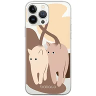 Etui i futerały do telefonów - Etui do Apple IPHONE 6 PLUS Koty 002 Babaco Nadruk częściowy Przeźroczysty - miniaturka - grafika 1