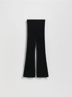 Reserved - Legginsy flare - czarny - Swetry dla dziewczynek - miniaturka - grafika 1