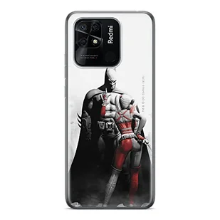 Etui Batman 012 DC Nadruk pełny Biały Producent: Xiaomi, Model: REDMI 10C - Etui i futerały do telefonów - miniaturka - grafika 1