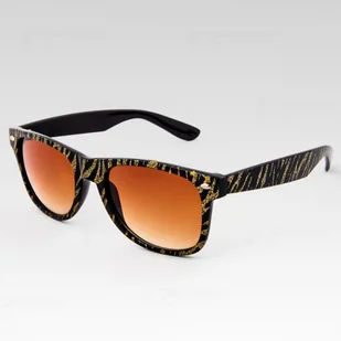 Okulary przeciwsłoneczne OEM Zebra Nerd Black - Okulary przeciwsłoneczne - miniaturka - grafika 1