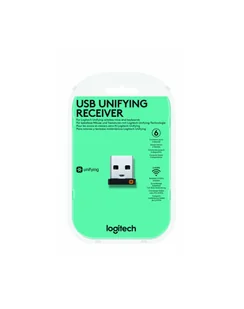 Logitech Odbiornik  Unifying (przy zasięgu działania myszy i klawiatury, podłączanie urządzeń do 6, 10 meter) 910-005236 - Adaptery bluetooth - miniaturka - grafika 2