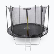 Trampoliny - HUMBAKA Trampolina ogrodowa  Eco 305 cm czarna ECO-10 Tramps - miniaturka - grafika 1