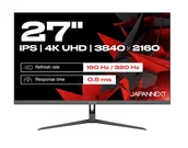 Monitory - JAPANNEXT JN-I270UHD16FHD32 27" 4K Ultra HD LED Czarny - miniaturka - grafika 1