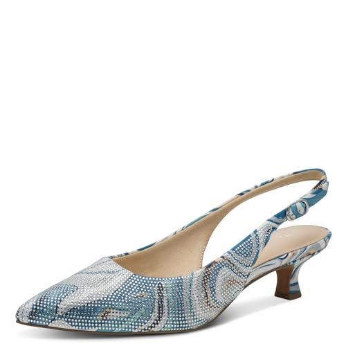 Marco Tozzi Damskie 2-29524-46 czółenka, LT.Blue Multi, 36 EU